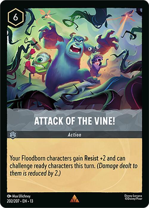 Attack of the Vine! 202/207 Rare