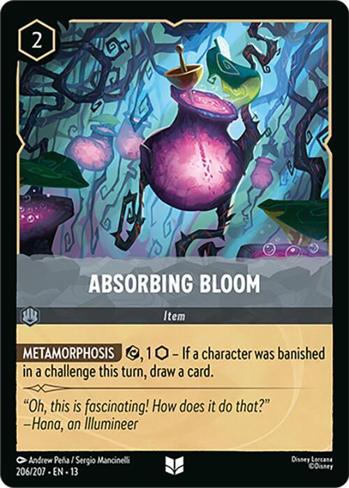 Absorbing Bloom 13 206/207 Uncommon