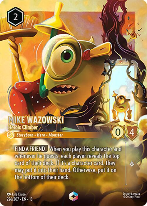 Mike Wazowski - Heroic Climber (Enchanted) 13 226/207 Enchanted