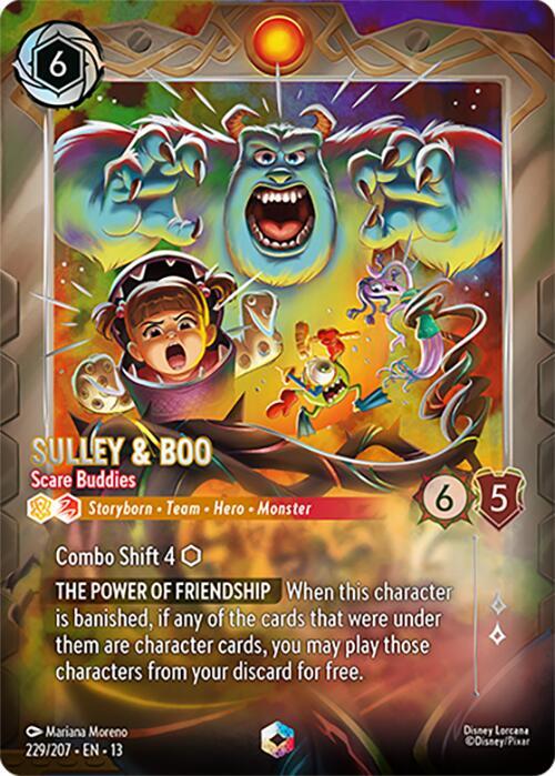 Sulley & Boo - Scare Buddies (Enchanted) 13 229/207 Enchanted