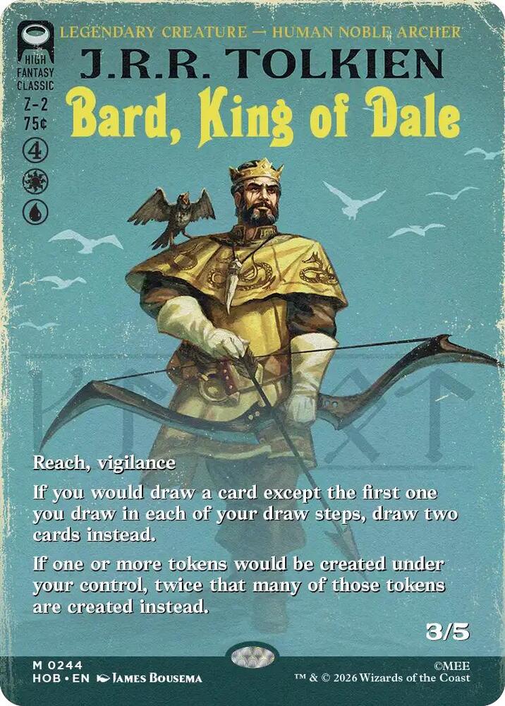 Bard, King of Dale (Borderless) HOB 244 M