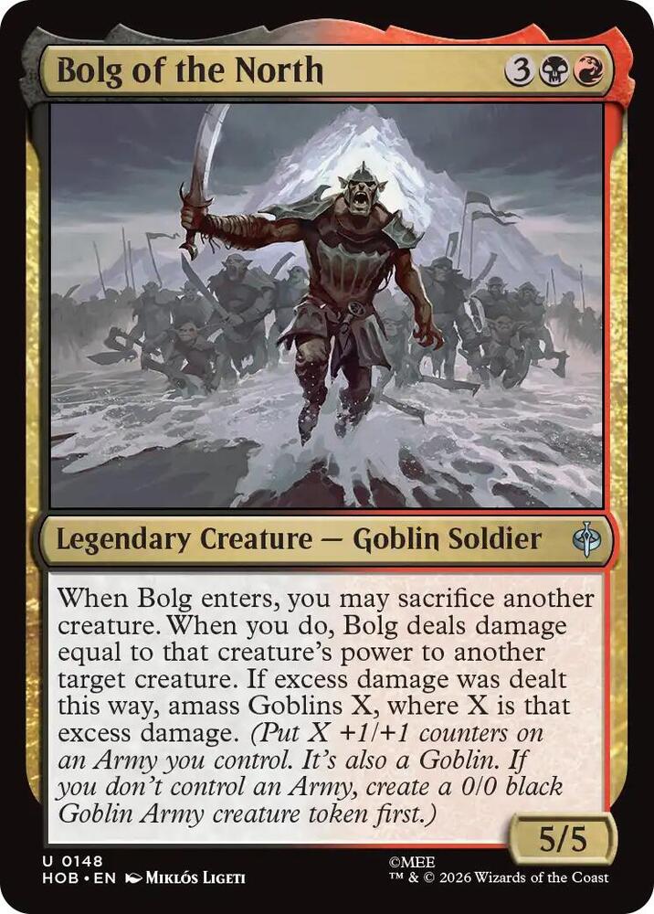 Bolg of the North HOB 148 U