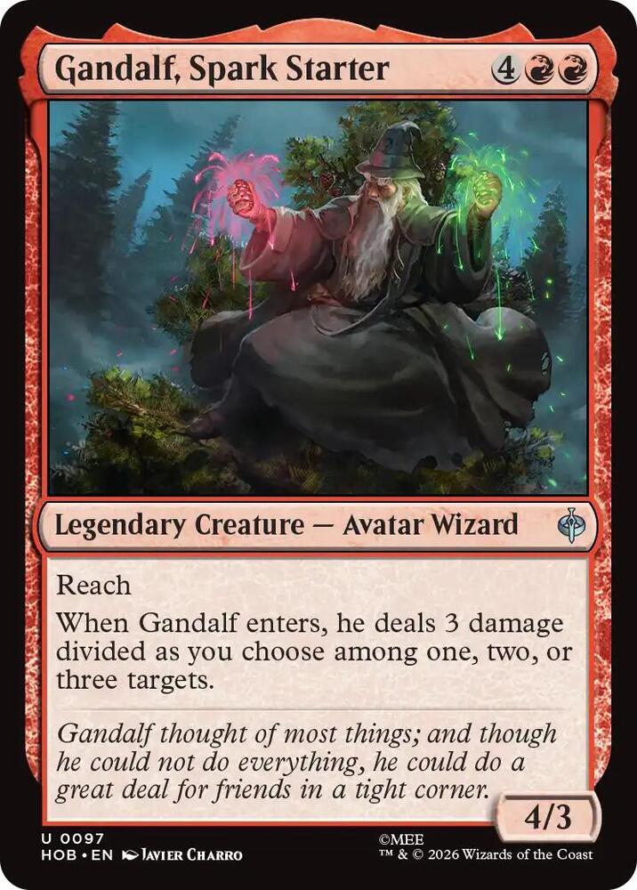 Gandalf, Spark Starter HOB 97 U