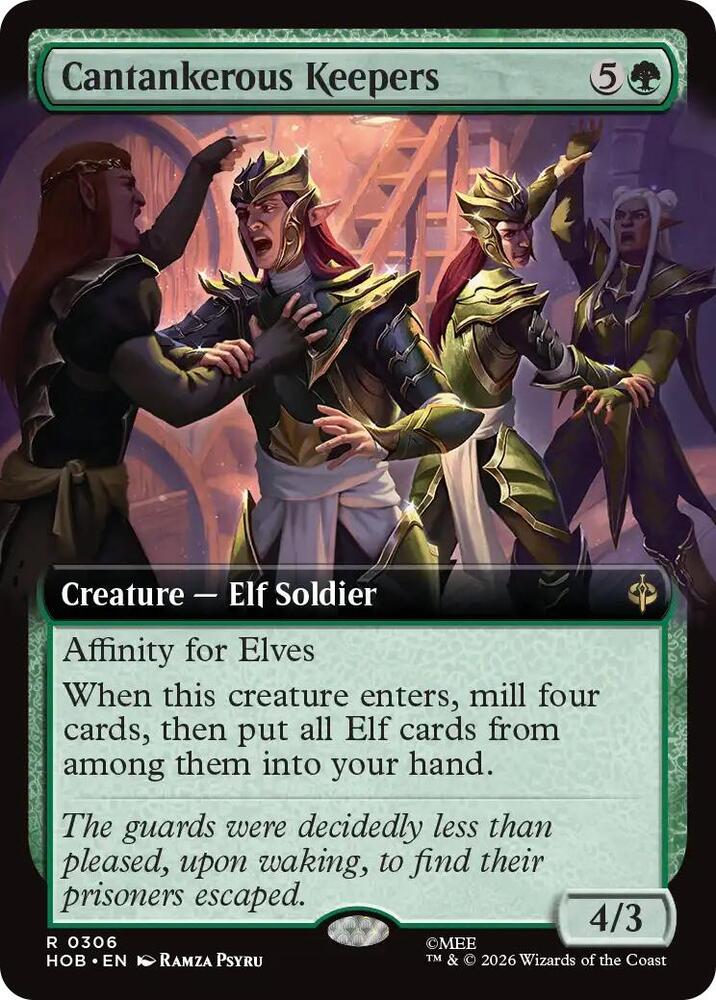 Cantankerous Keepers (Extended Art) HOB 306 R