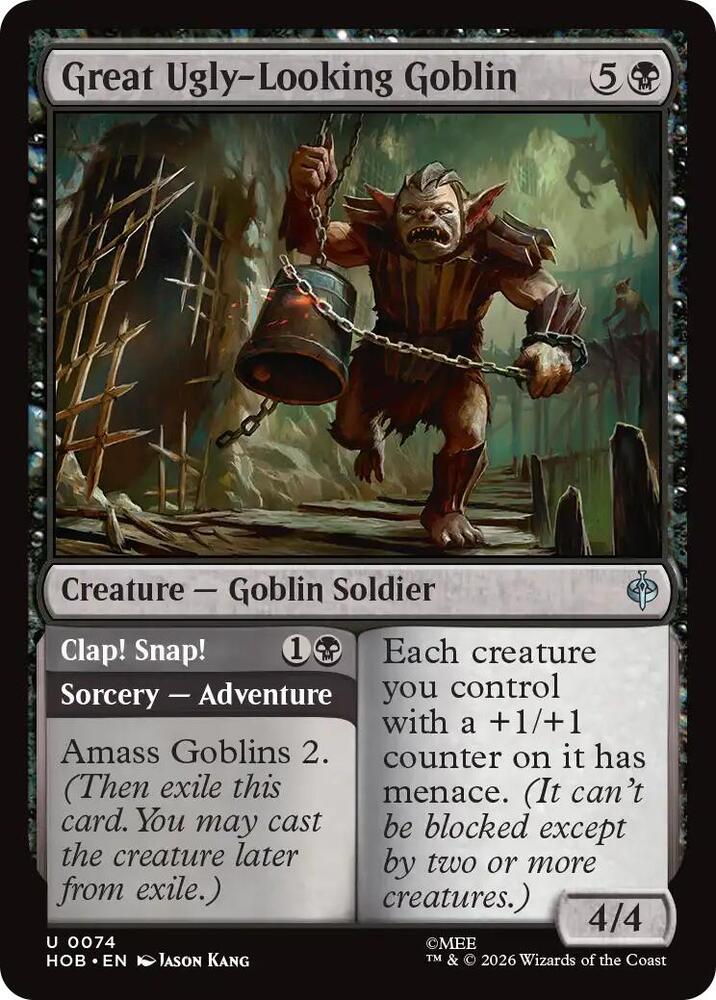 Great Ugly-Looking Goblin HOB 74 U