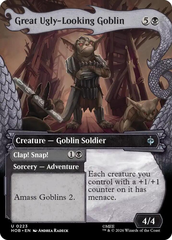 Great Ugly-Looking Goblin (Showcase) HOB 223 U