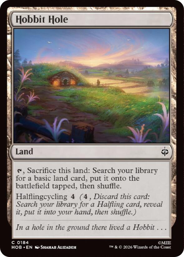 Hobbit Hole HOB 184 C