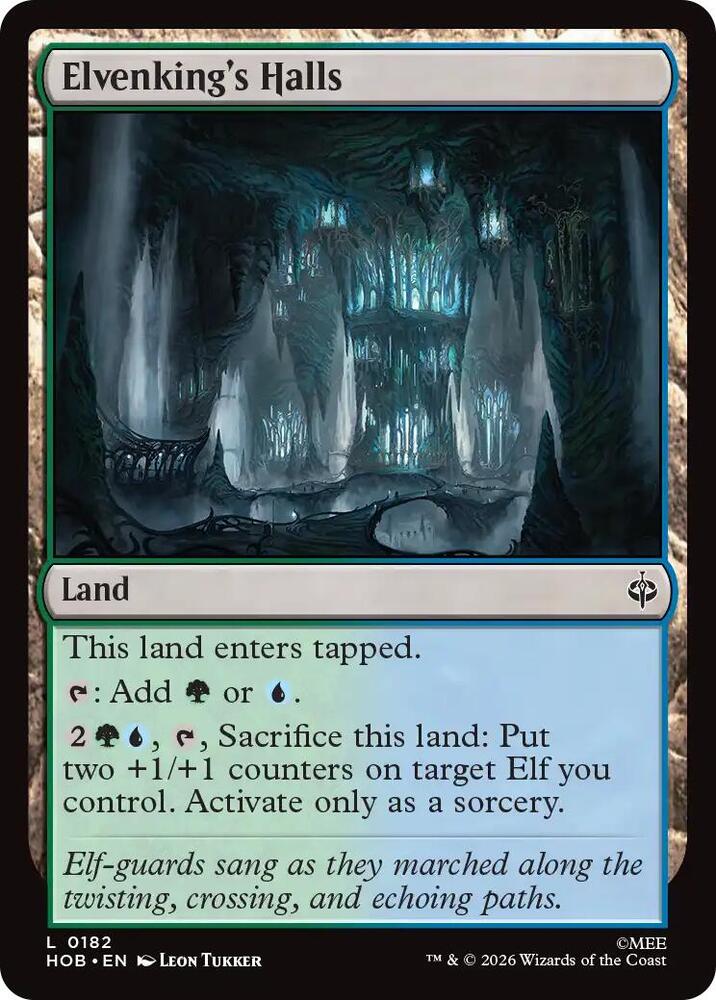 Elvenking's Halls HOB 182 L