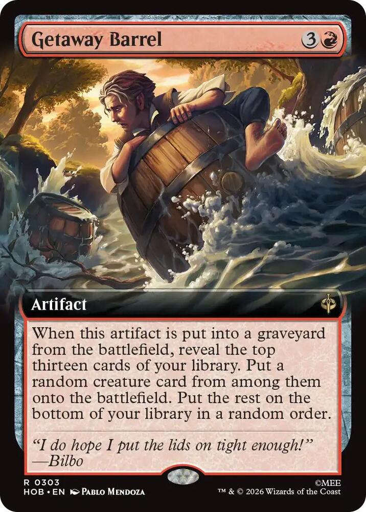 Getaway Barrel (Extended Art) HOB 303 R