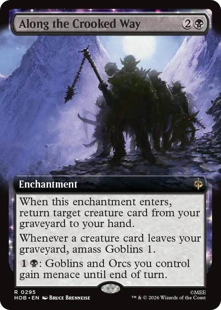 Along the Crooked Way (Extended Art) HOB 295 R