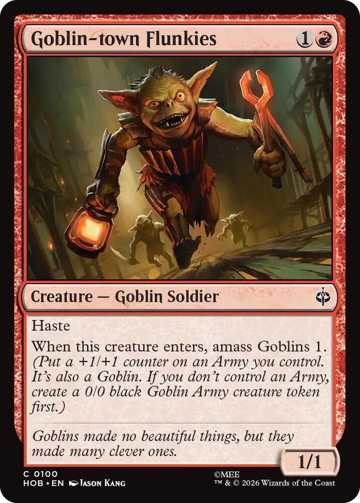 Goblin-town Flunkies HOB 100 C
