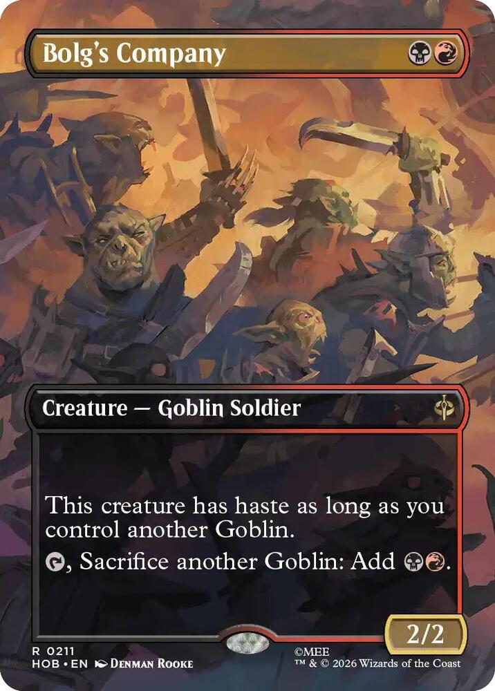 Bolg's Company (Borderless) HOB 211 R