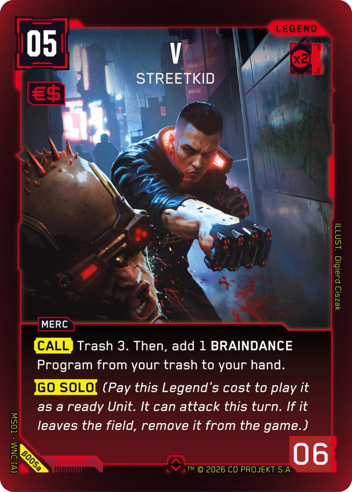 V - Streetkid (a) B005a Rare