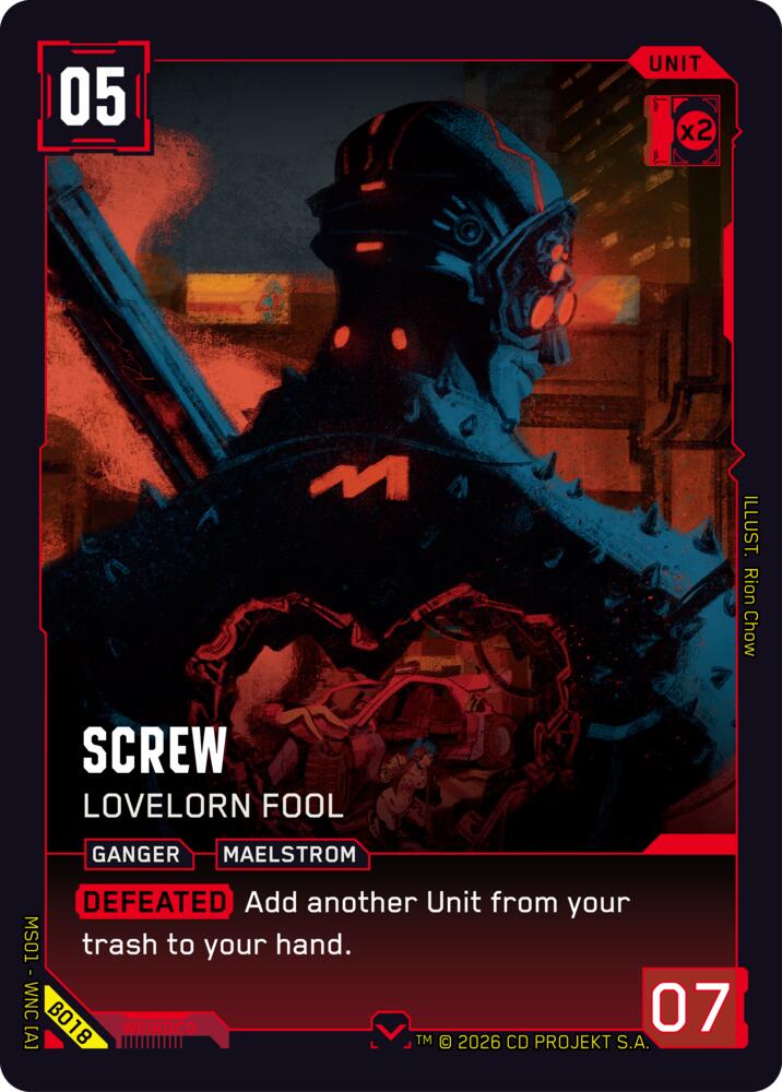 Screw - Lovelorn Fool B018 Common