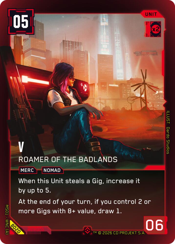 V - Roamer of the Badlands B020 Epic