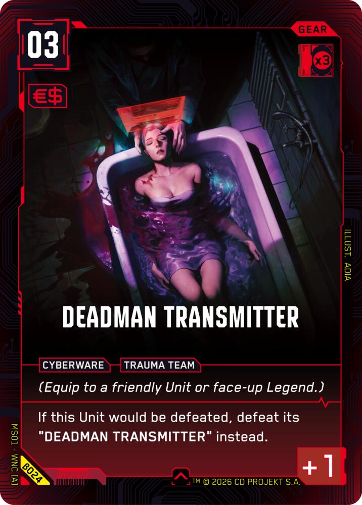 Deadman Transmitter B024 Uncommon