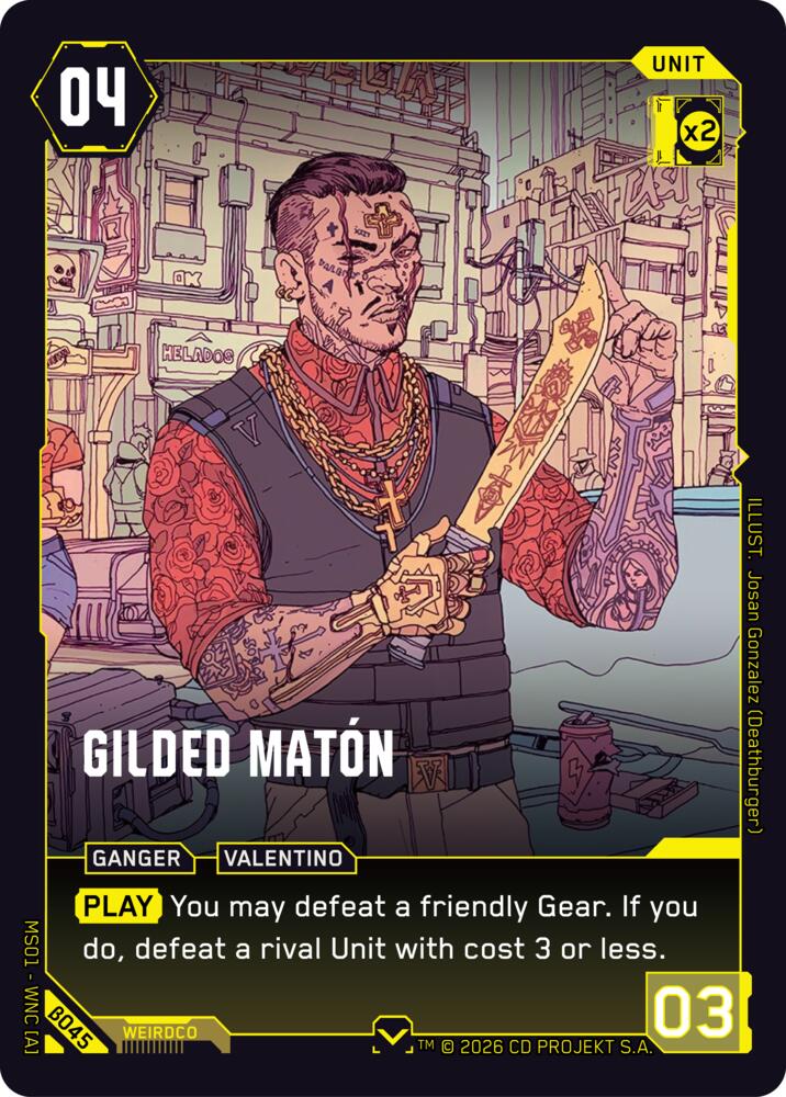 Gilded Maton B045 Common