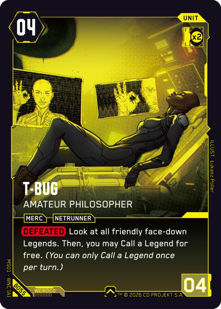 T-Bug - Amateur Philosopher B055 Uncommon