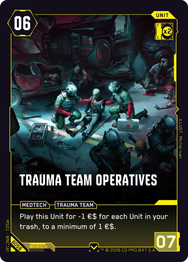 Trauma Team Operatives B056 Common