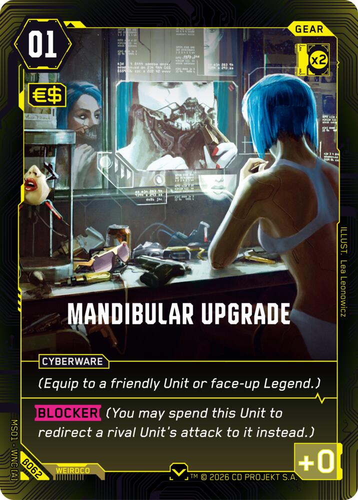 Mandibular Upgrade B062 Common