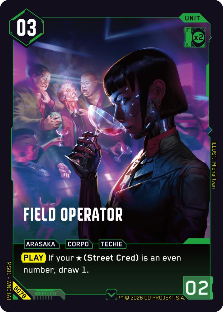 Field Operator B078 Common