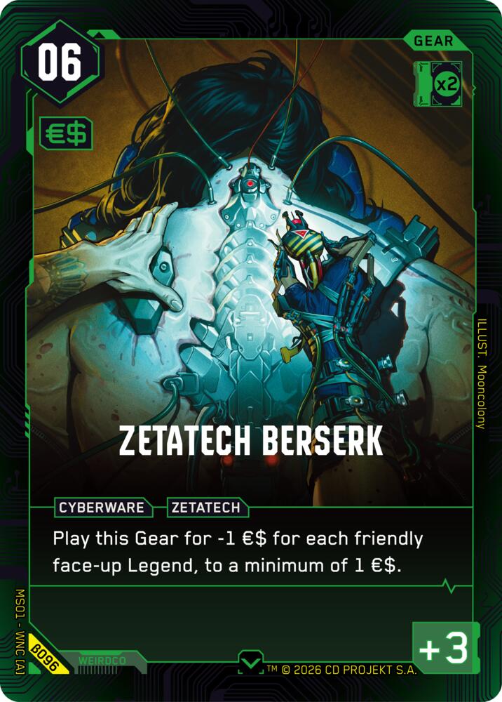 Zetatech Berserk B096 Common