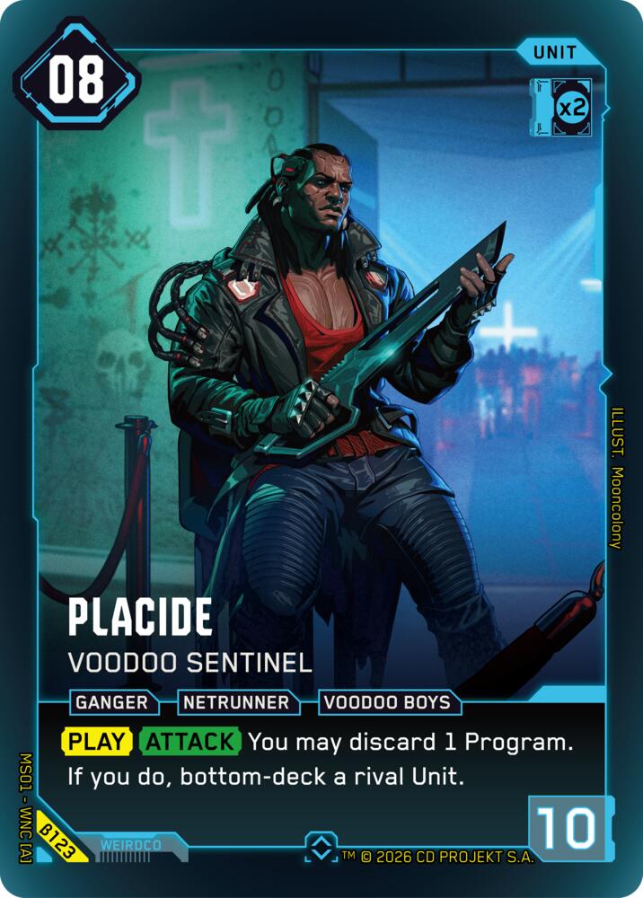 Placide - Voodoo Sentinel B123 Rare