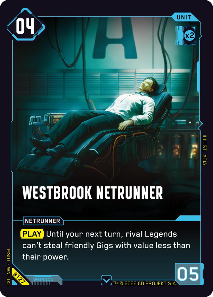 Westbrook Netrunner B127 Common