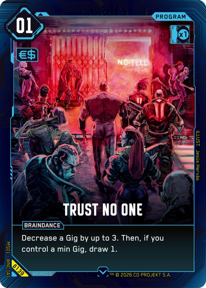 Trust No One B139 Common