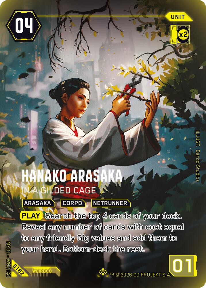 Hanako Arasaka - In a Gilded Cage (IO) B162 Iconic Other