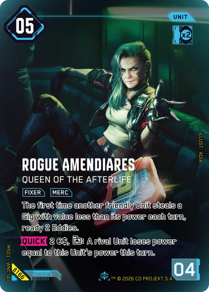 Rogue Amendiares - Queen of the Afterlife (IO) B166 Iconic Other