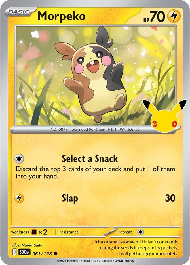 Morpeko 30C 061/128 Common Holo
