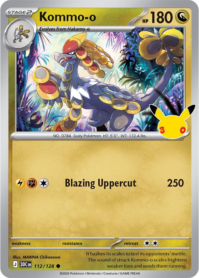 Kommo-o 30C 112/128 Holo