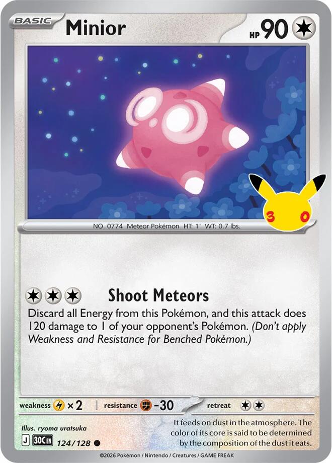 Minior 30C 124/128 Holo