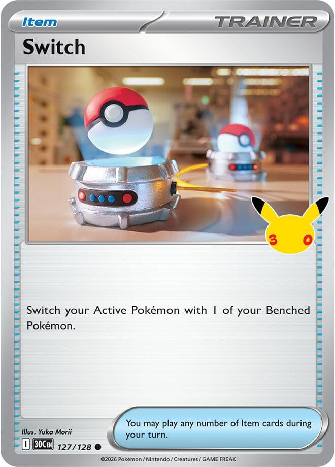 Switch 30C 127/128 Common Holo