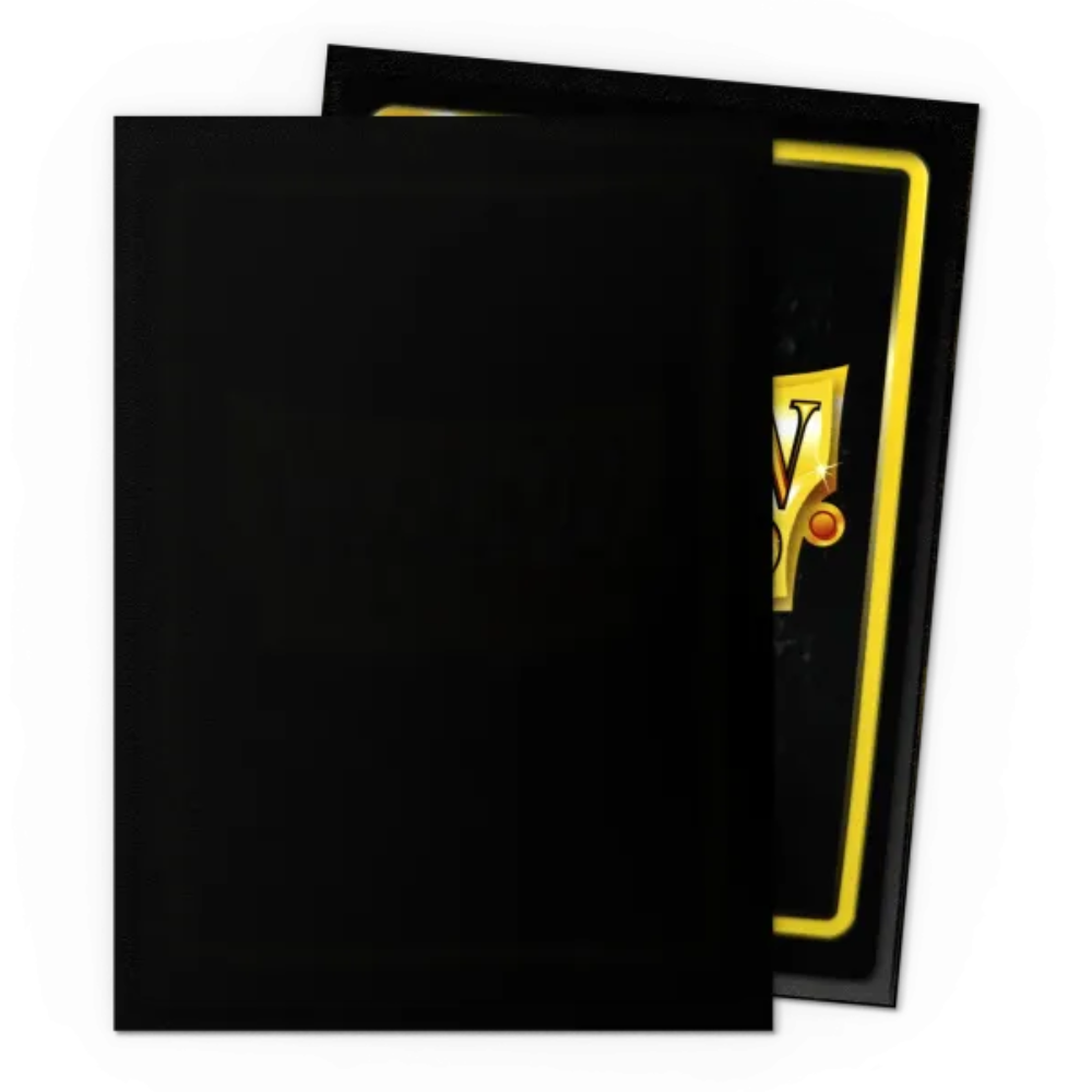 Dragon Shield: Matte Black Sleeves