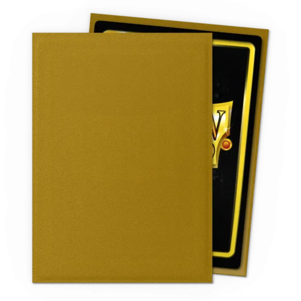 Dragon Shield: Matte Gold Sleeves