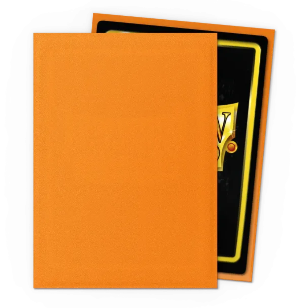 Dragon Shield: Matte Orange Sleeves