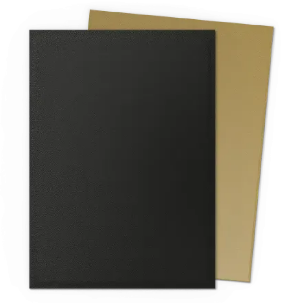 Dragon Shield: Black & Gold Matte Dual Sleeves