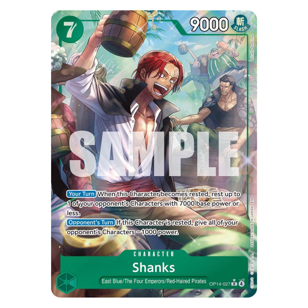 Shanks OP14-027 R (ENG)