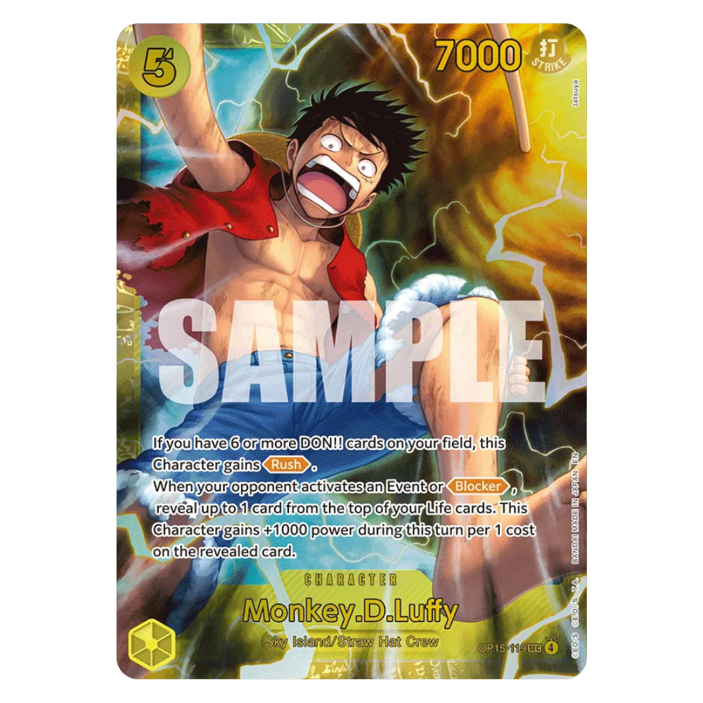 Monkey.D.Luffy OP15-119 SEC (ENG)