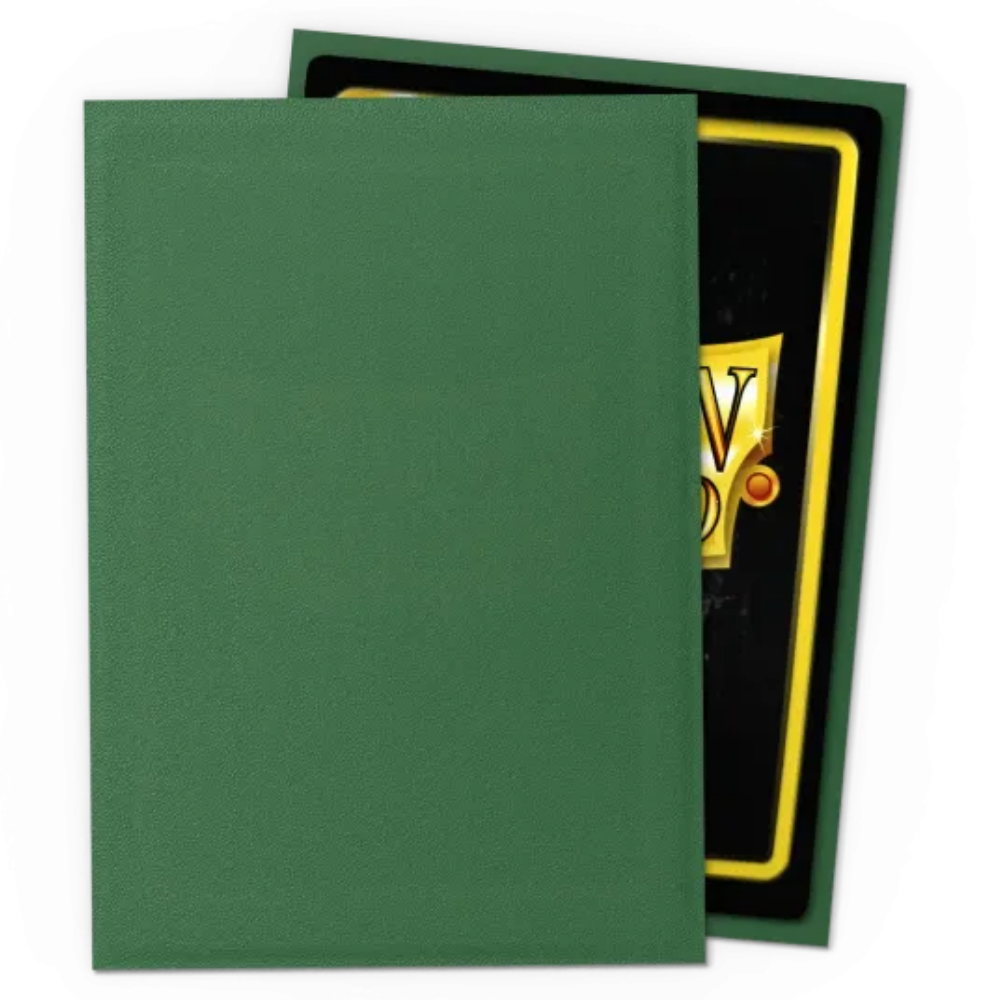 Dragon Shield: Forest Green Matte Standard Sleeves