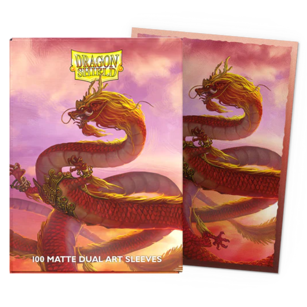 Dragon Shield: Wood Dragon 2024 Dual Matte Art Standard Sleeves