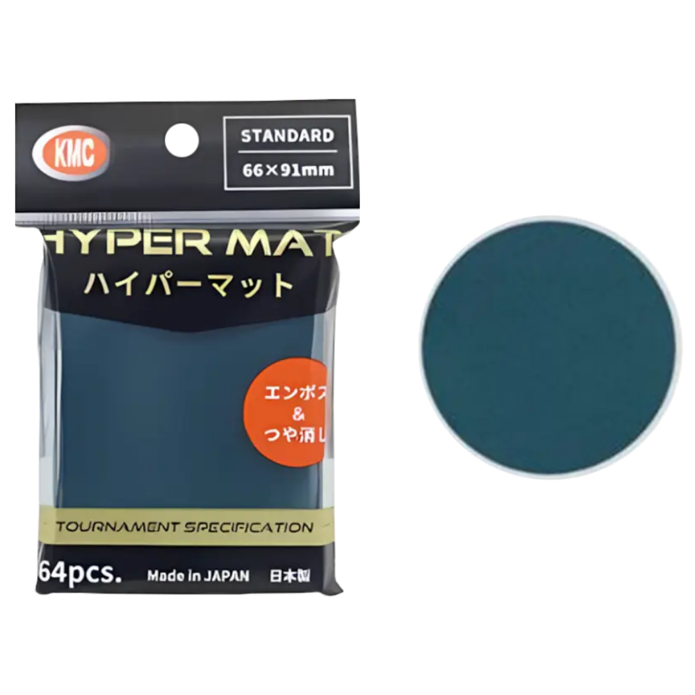 KMC: Hyper Matte Green Standard Sleeves
