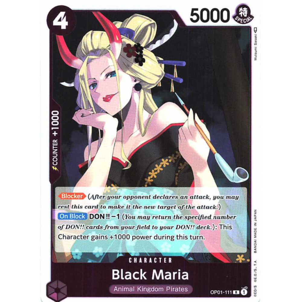 Black Maria OP01-111 R (ENG)