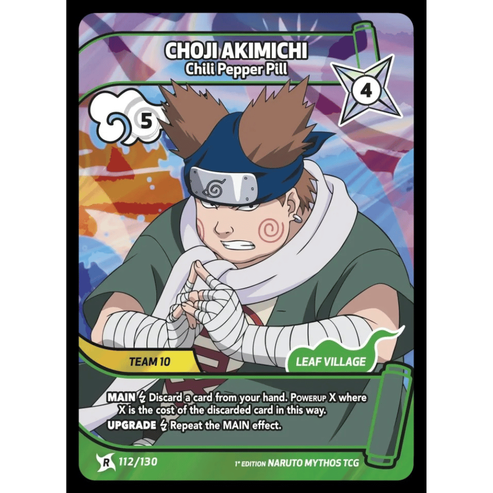 Choji Akimichi 112/130 R (2nd)