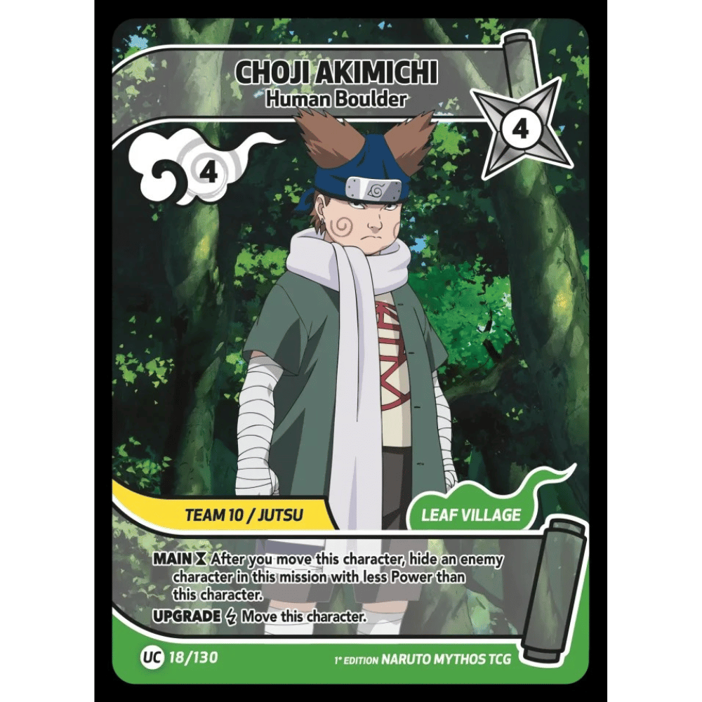 Choji Akimichi 18/130 UC (2nd)