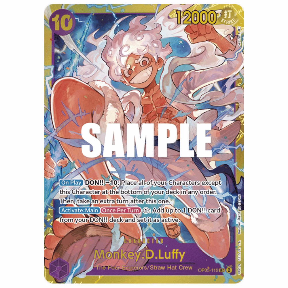 Monkey.D.Luffy OP05-119 SEC (ENG)