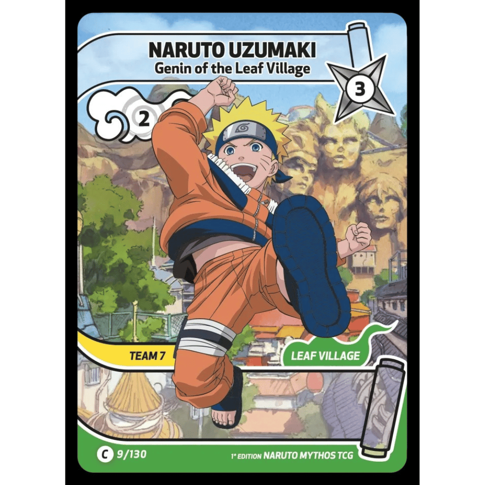Naruto Uzumaki 9/130 C (2nd)