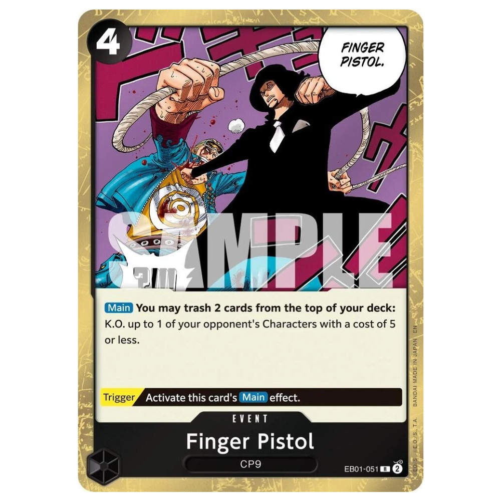 Finger Pistol EB01-051 R (ENG)
